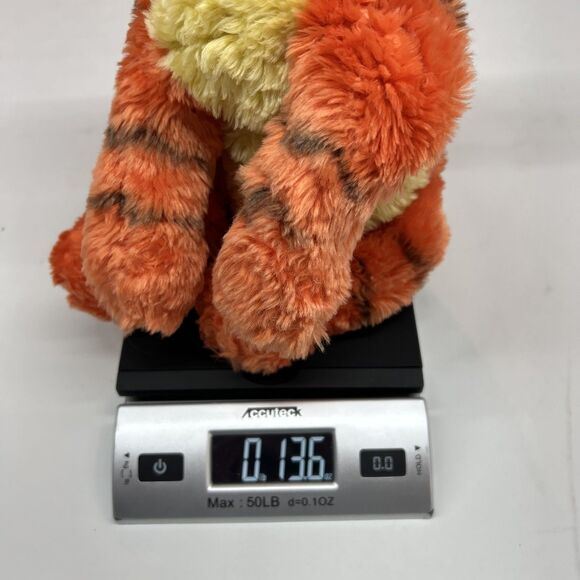 Tigger Laying Down Disney Store Exclusive Stuffed Animal 14" Plush Pooh - Picture 11 of 11